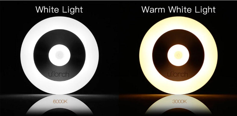 Nattlampa med Rörelsesensor & Beröringsfunktion – Varm eller Vit LED