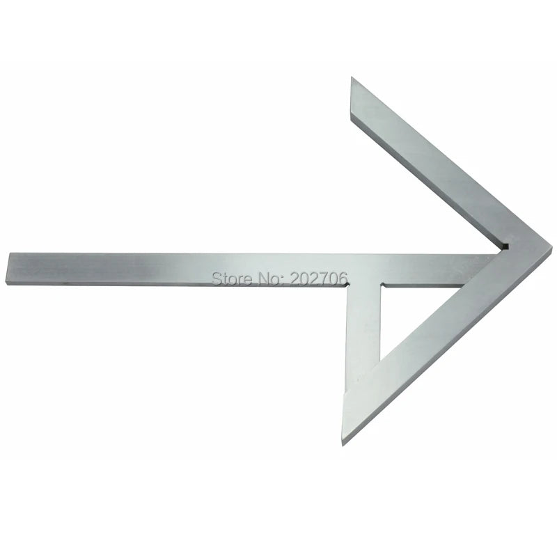 Chrome Plated Carbon Steel 4" 6" 8'' Precision Centering Square Gaging Center Gauge Round bar Mark Finder Tool Laser Engrave