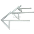 Chrome Plated Carbon Steel 4" 6" 8'' Precision Centering Square Gaging Center Gauge Round bar Mark Finder Tool Laser Engrave