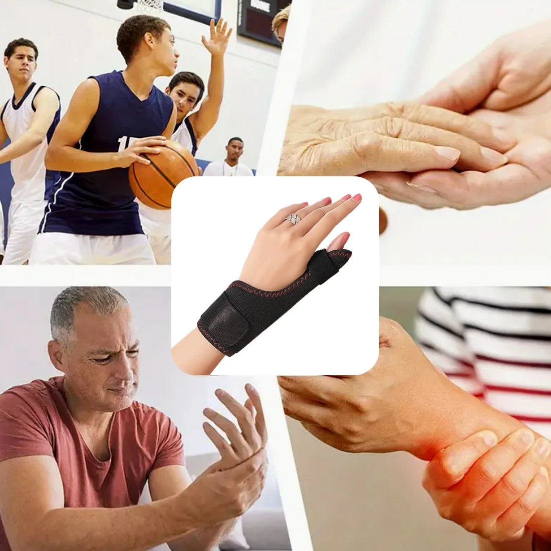 New Electric Finger Massager 3 Gears Heat Vibration Kneading Arthritis Carpal Tunnel Relief USB-Powered Portable Rapid fever