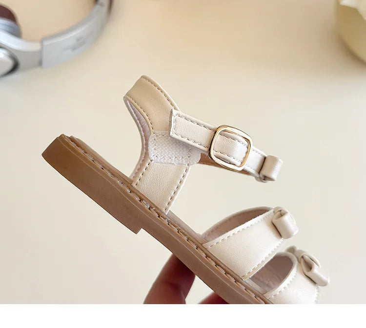 Bow-knot Girls Sandals Fashion Princess Classic Baby Girl Kids Summer Sandals Hot Sale Leisure Children Sweet Shoes Child I03072