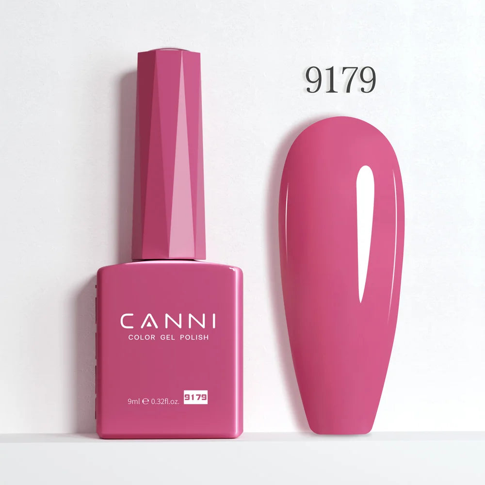 CC8 CANNI Nail Gel Polish HEMA FREE Summer Nails Beautiful Semi Permanent Soak Off UV LED Smoothy Texture Nail Art Manicure 9ml