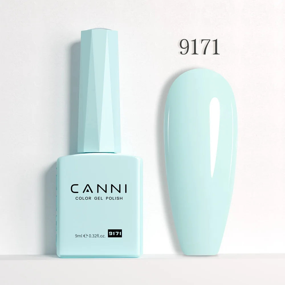 CC8 CANNI Nail Gel Polish HEMA FREE Summer Nails Beautiful Semi Permanent Soak Off UV LED Smoothy Texture Nail Art Manicure 9ml
