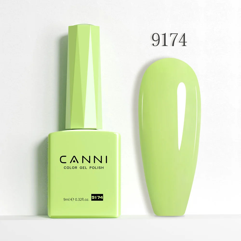 CC8 CANNI Nail Gel Polish HEMA FREE Summer Nails Beautiful Semi Permanent Soak Off UV LED Smoothy Texture Nail Art Manicure 9ml