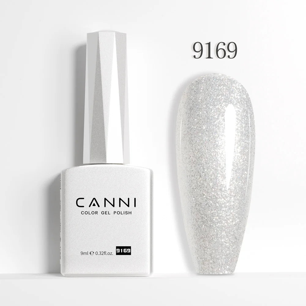 CC8 CANNI Nail Gel Polish HEMA FREE Summer Nails Beautiful Semi Permanent Soak Off UV LED Smoothy Texture Nail Art Manicure 9ml