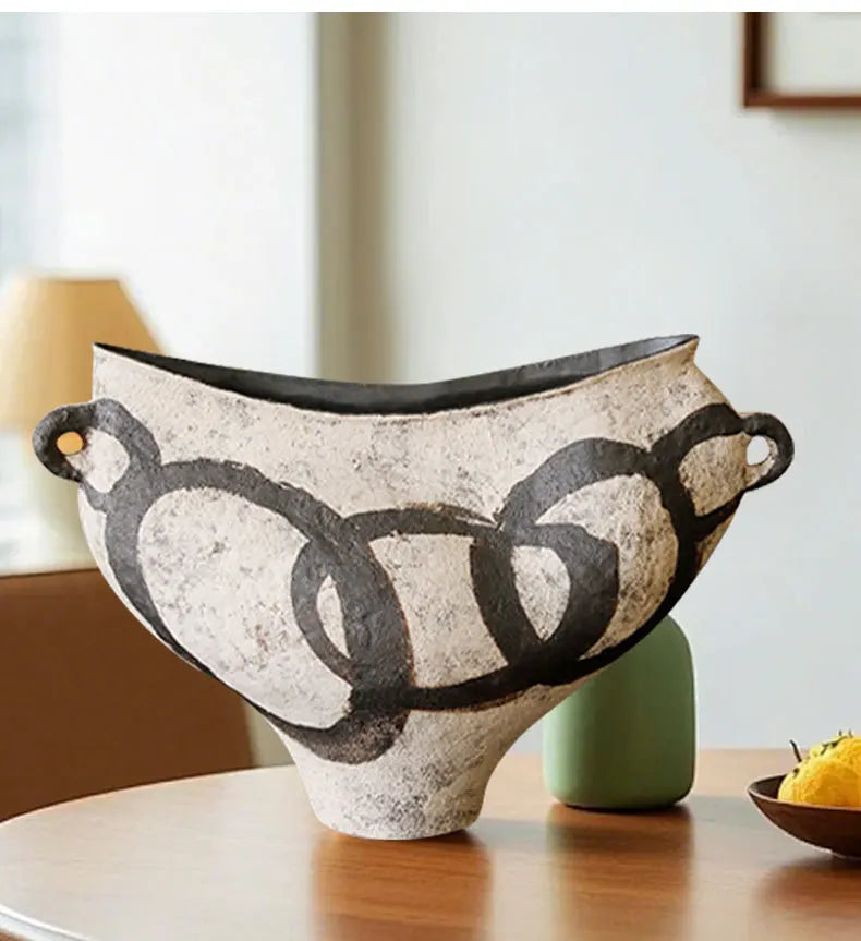 Ceramics Vase Room Decor Vases Flower Vase Table Flowerpots Living Room Decoration Home Decorations Bedroom Interior Accessories
