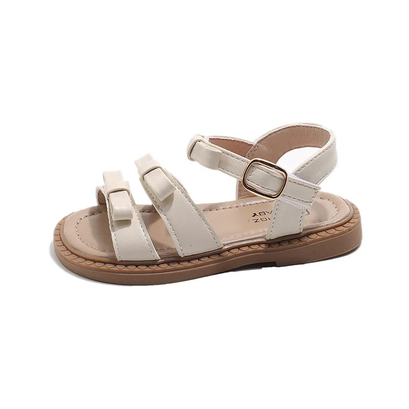 Bow-knot Girls Sandals Fashion Princess Classic Baby Girl Kids Summer Sandals Hot Sale Leisure Children Sweet Shoes Child I03072