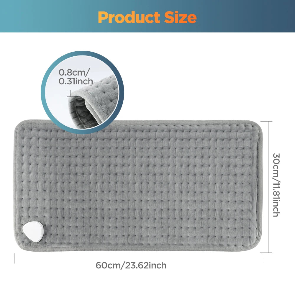 30x60cm Electric Heating Blanket Multifunctional Hot Compress Pad Winter Warm-up Mat USB Charging Thermal Blanket Home Use