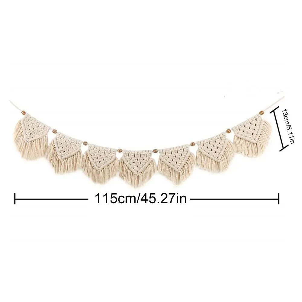 Macrame Wall Hanging Boho Room Home Decor Woven Aesthetic Wall Tapestry Home living Room Wedding Decoration Gift
