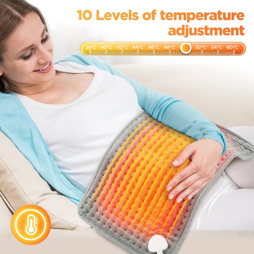 30x60cm Electric Heating Blanket Multifunctional Hot Compress Pad Winter Warm-up Mat USB Charging Thermal Blanket Home Use