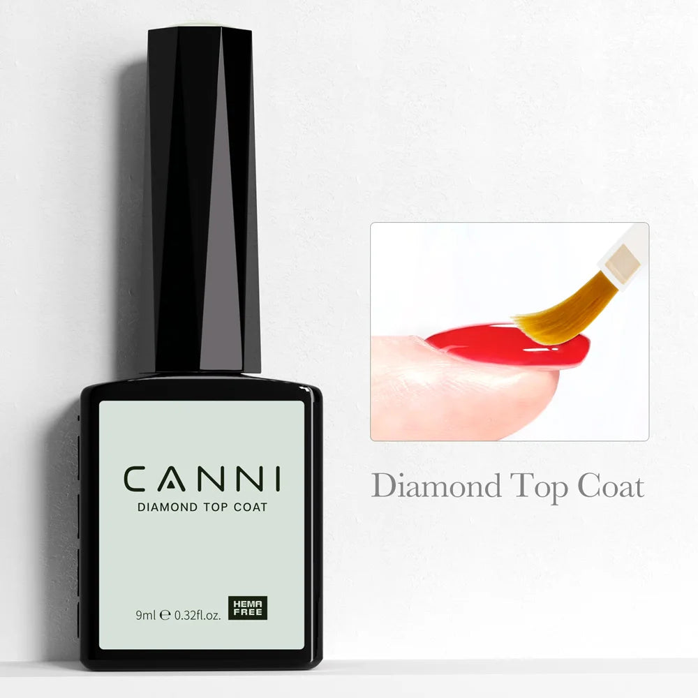 CC8 CANNI Nail Gel Polish HEMA FREE Summer Nails Beautiful Semi Permanent Soak Off UV LED Smoothy Texture Nail Art Manicure 9ml