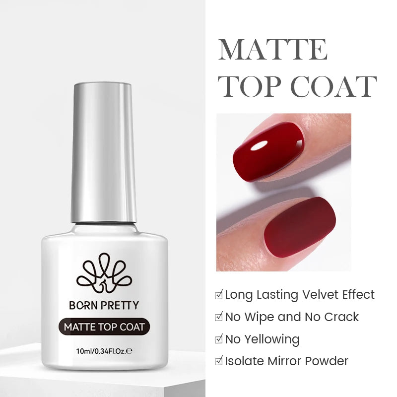 BORN PRETTY Pink Red Cat Magnetic Gel Nail Polish 10ml Jelly Amber Gorgeous Color Soak Off UV LED Semi Permanent Gel Nail Art