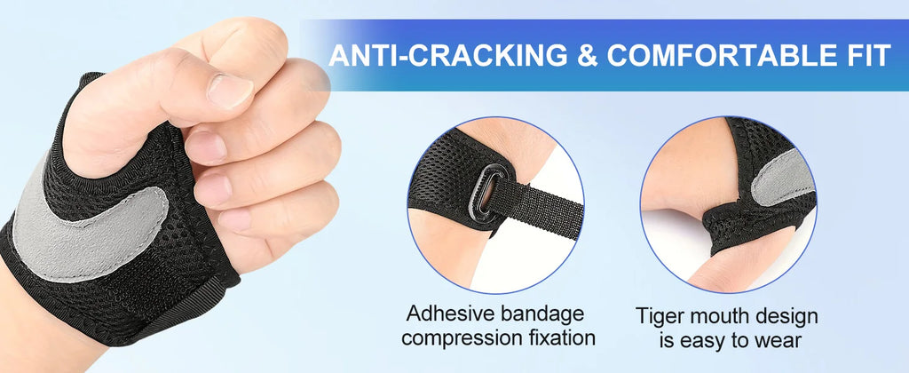 CMC Thumb Brace with Shape-memory Restriction Splint for Osteoarthritis, CMC Joint Thumb Arthritis Brace Stabilizer