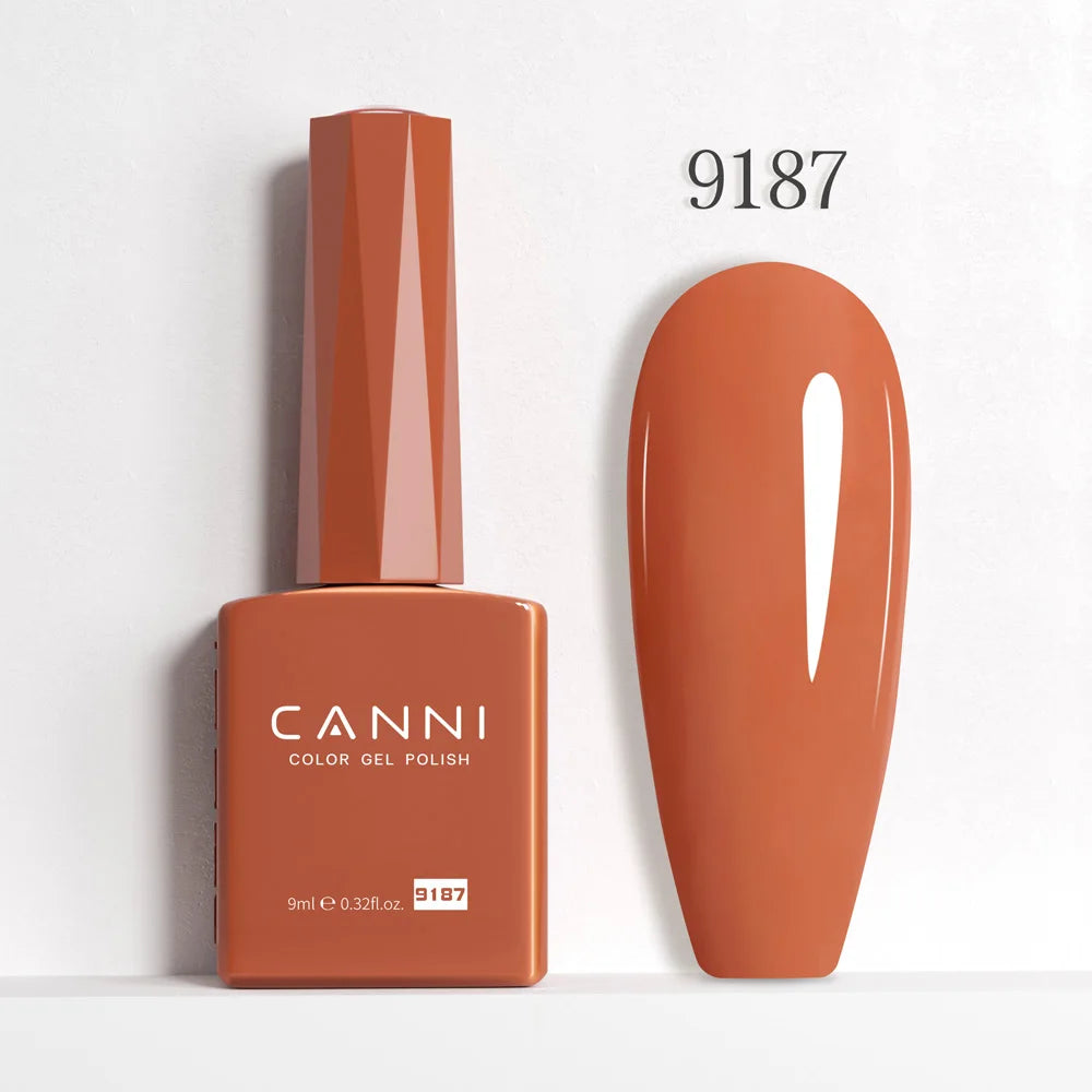 CC8 CANNI Nail Gel Polish HEMA FREE Summer Nails Beautiful Semi Permanent Soak Off UV LED Smoothy Texture Nail Art Manicure 9ml