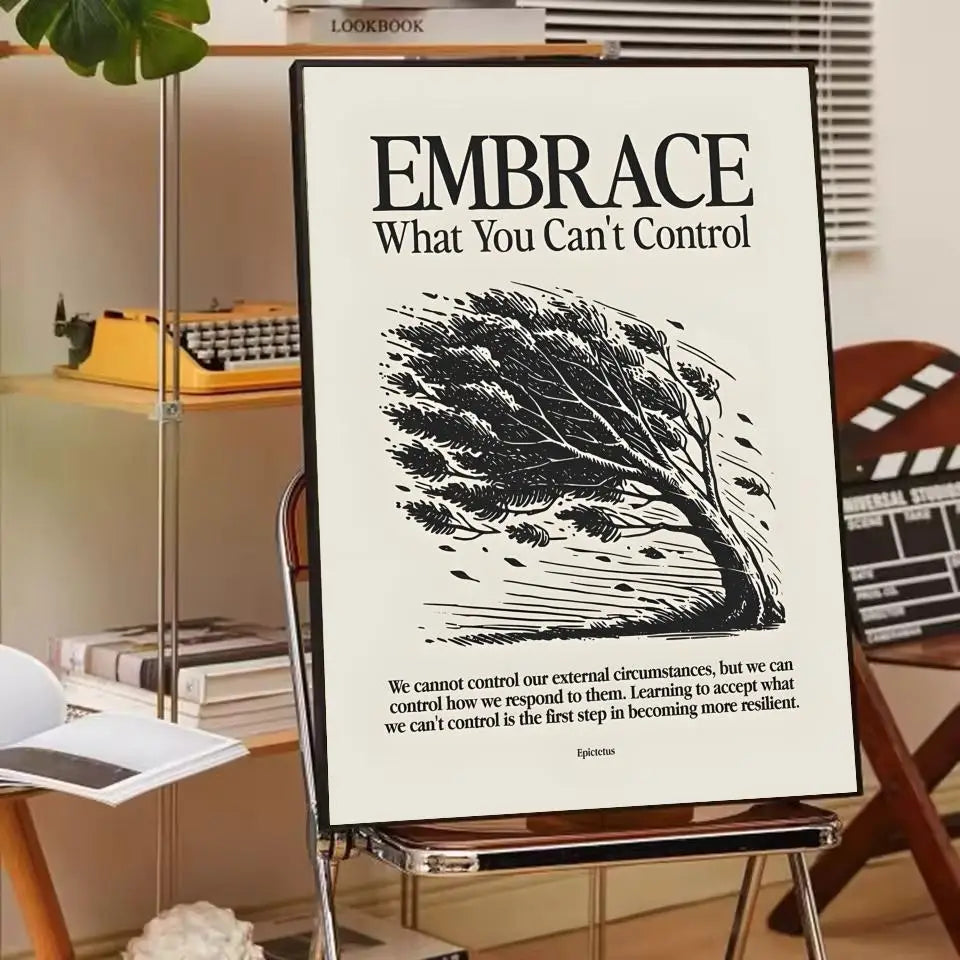 Home decor Life attitude quotes Poster Paper Print Home Living Room Bedroom Entrance Bar Cafe Art Painting Decoration