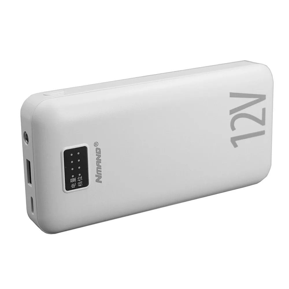 Power Bank 20000mah 12V DC Output Portable Battery External Charging Variable Speed Charger For iPhone Air Conditioned Clothing