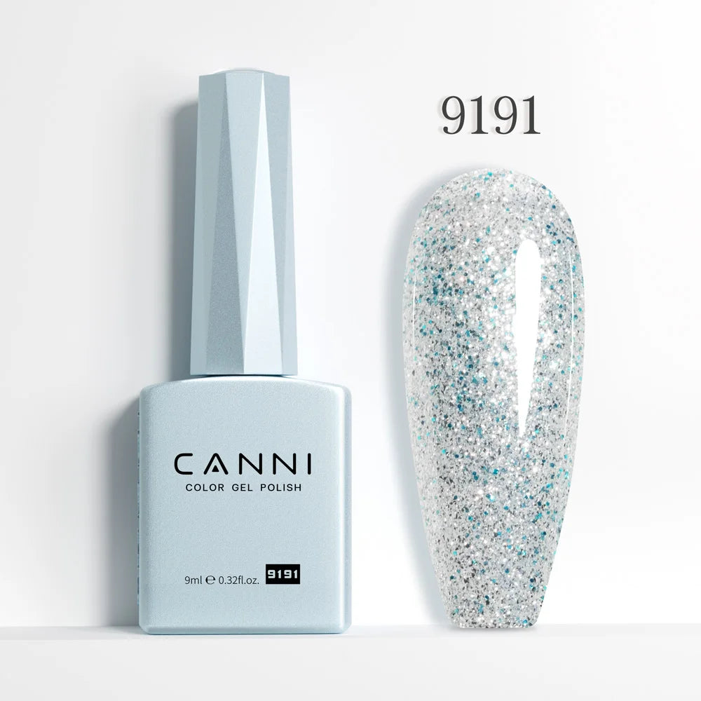 CC8 CANNI Nail Gel Polish HEMA FREE Summer Nails Beautiful Semi Permanent Soak Off UV LED Smoothy Texture Nail Art Manicure 9ml