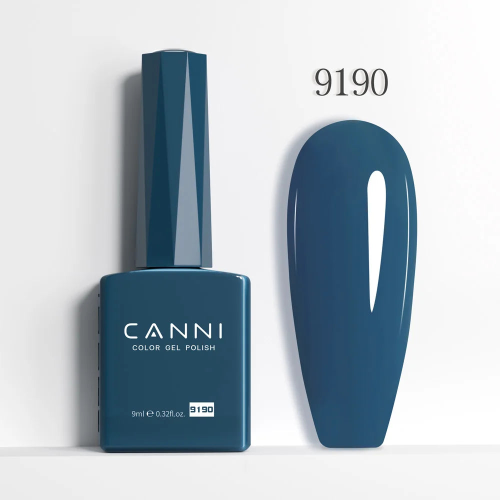CC8 CANNI Nail Gel Polish HEMA FREE Summer Nails Beautiful Semi Permanent Soak Off UV LED Smoothy Texture Nail Art Manicure 9ml