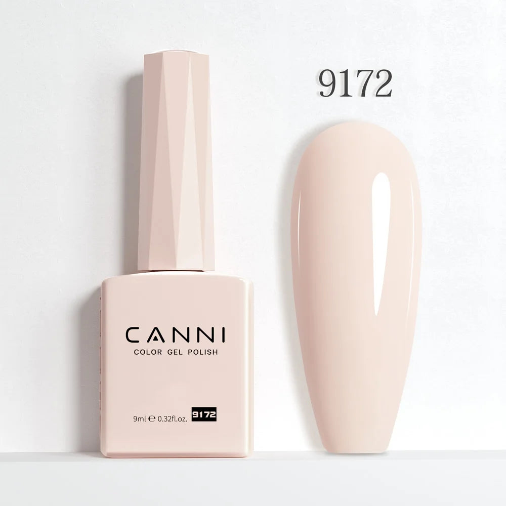 CC8 CANNI Nail Gel Polish HEMA FREE Summer Nails Beautiful Semi Permanent Soak Off UV LED Smoothy Texture Nail Art Manicure 9ml