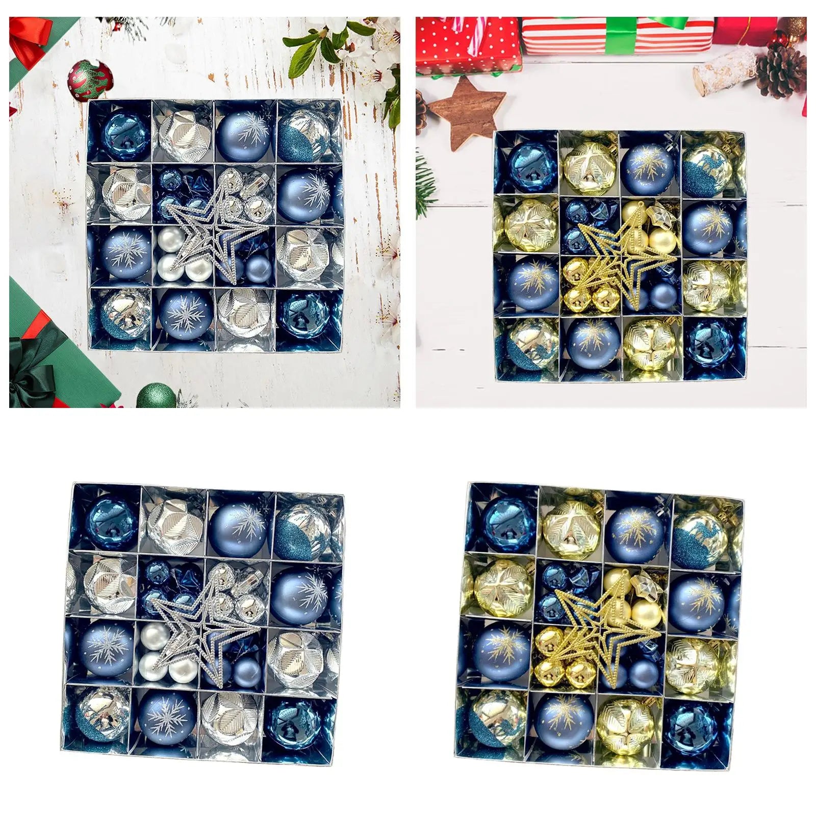 Christmas Decoration Easy to Hang Indoor Collection Celebration Party Supplies for Living Room Cabinet Home Bedroom Housewarming