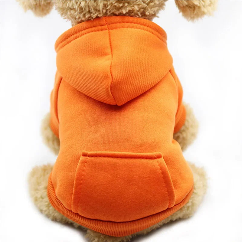 Varm Hundkappa & Hoodie för Små & Stora Hundar – Passar Chihuahua & Valpar