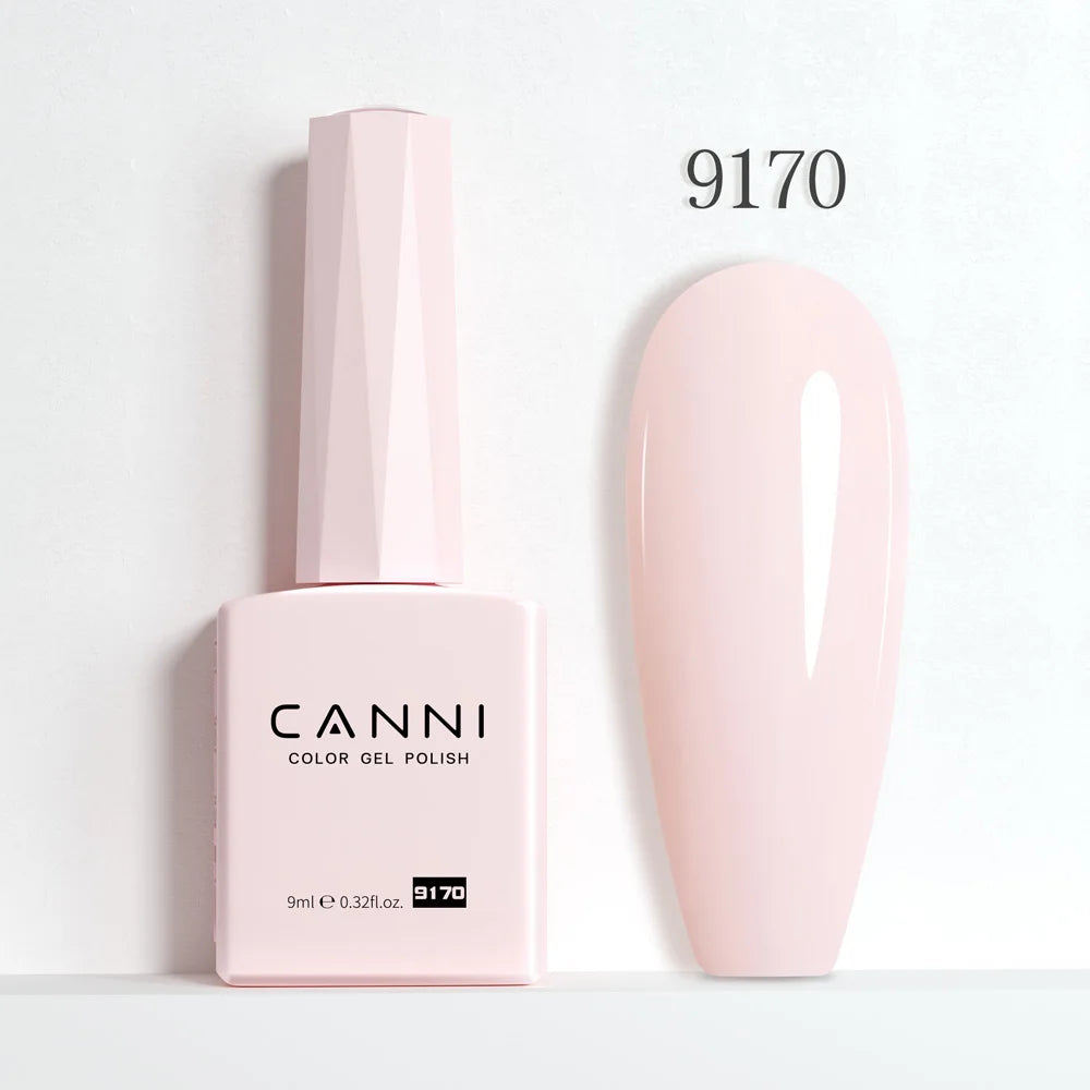 CC8 CANNI Nail Gel Polish HEMA FREE Summer Nails Beautiful Semi Permanent Soak Off UV LED Smoothy Texture Nail Art Manicure 9ml