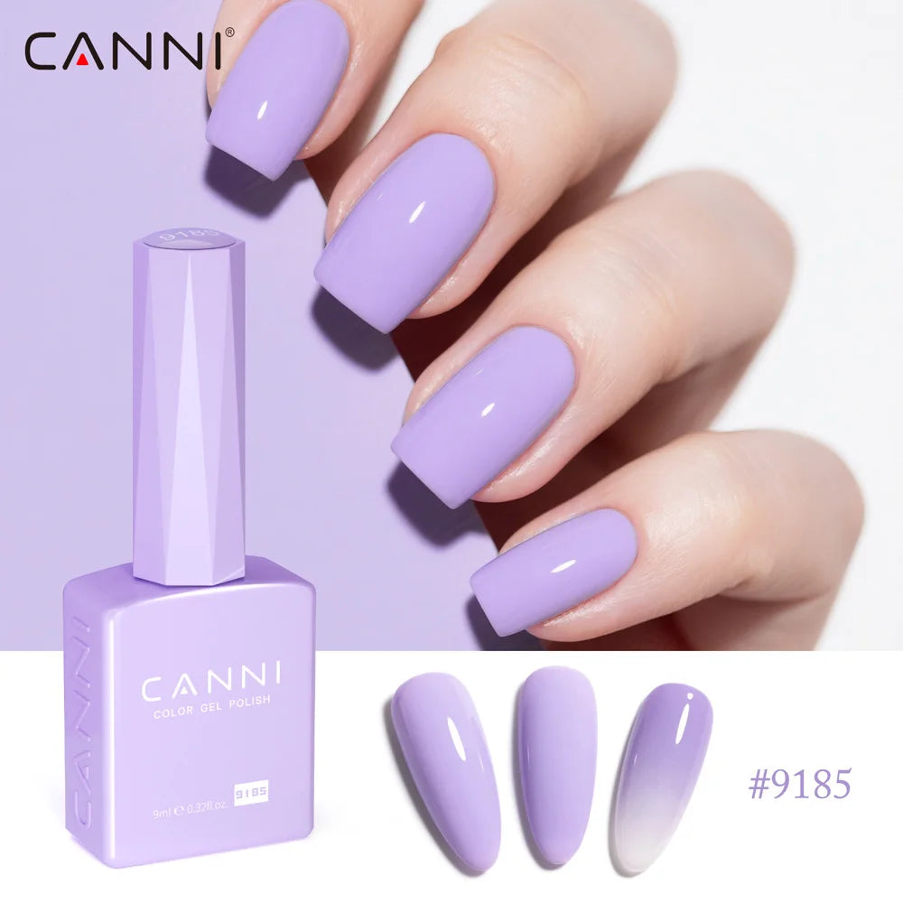 CC8 CANNI Nail Gel Polish HEMA FREE Summer Nails Beautiful Semi Permanent Soak Off UV LED Smoothy Texture Nail Art Manicure 9ml