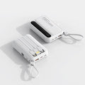 Power Bank 10000mAh 20000mah Large Capacity Built in Cables Intelligent Digital Display Light Portable Battery for Iphone Huawei