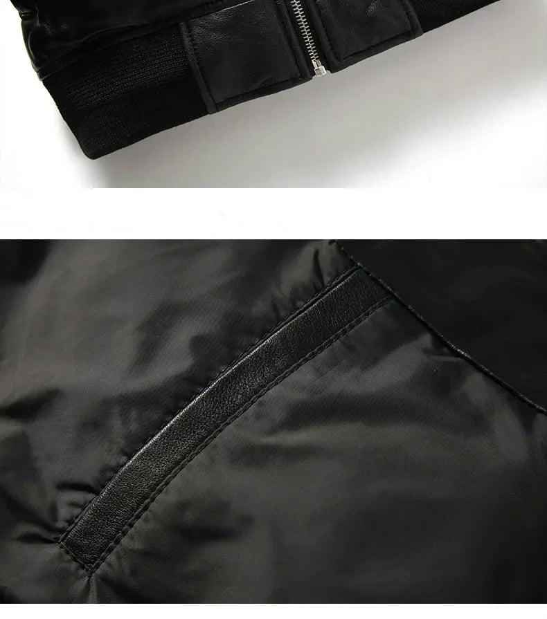 Men Jacket 2025 Men's Clothing Autumn Winter Down Jacket 5XL Real Sheepskin Clothes Thick Coat Male Ropa Hombre LXR384
