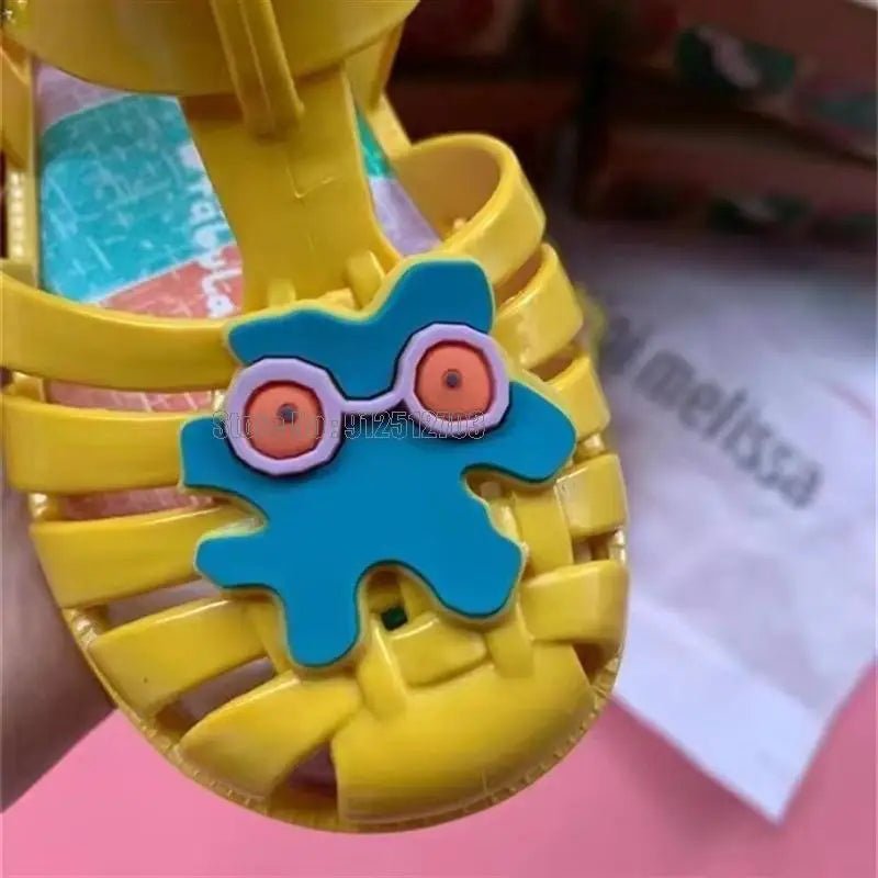 Hot Children Jelly Kids Fashion Summer Sandals Girl Boys Soft Running Beach Shoes