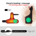 New Electric Finger Massager 3 Gears Heat Vibration Kneading Arthritis Carpal Tunnel Relief USB-Powered Portable Rapid fever