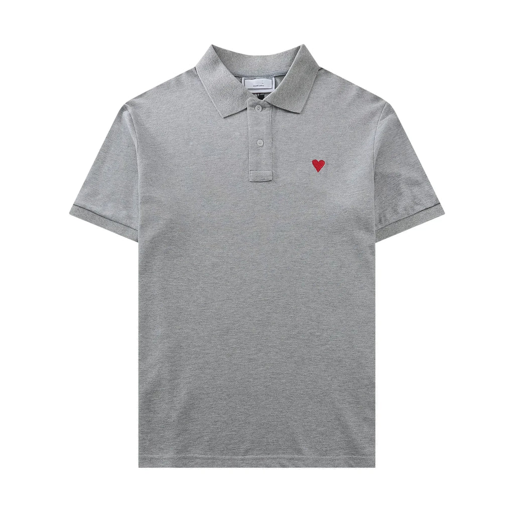 Short Sleeve Business Casual Men's POLO Embroidered Men's Clothing Summer 2025 Fashion Men's POLO Shirt Breathable Cotton