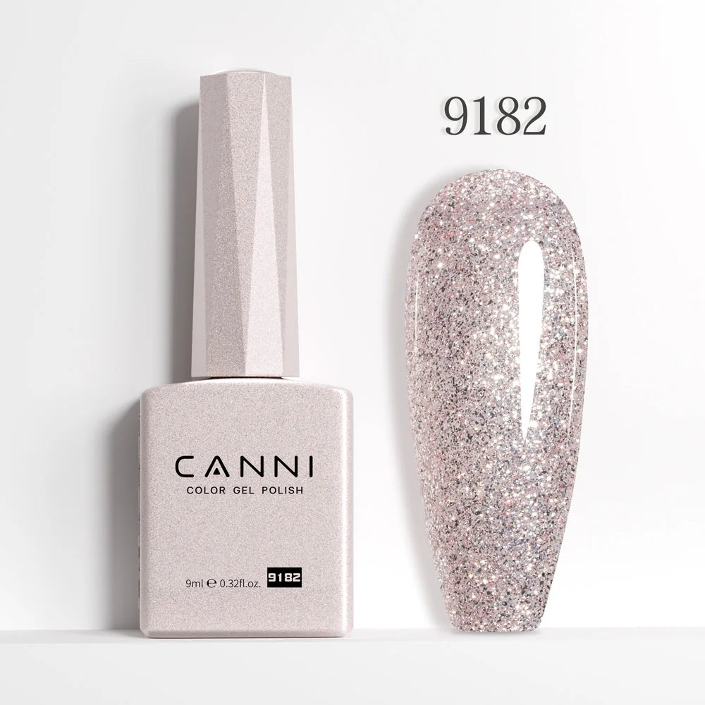 CC8 CANNI Nail Gel Polish HEMA FREE Summer Nails Beautiful Semi Permanent Soak Off UV LED Smoothy Texture Nail Art Manicure 9ml