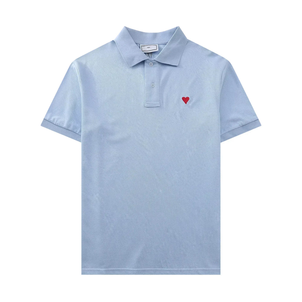 Short Sleeve Business Casual Men's POLO Embroidered Men's Clothing Summer 2025 Fashion Men's POLO Shirt Breathable Cotton