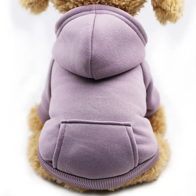 Varm Hundkappa & Hoodie för Små & Stora Hundar – Passar Chihuahua & Valpar
