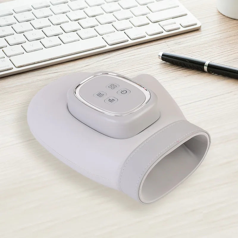 Brand-new portable handheld electric massager, equipped with airbag compression function and featuring a glove-like design