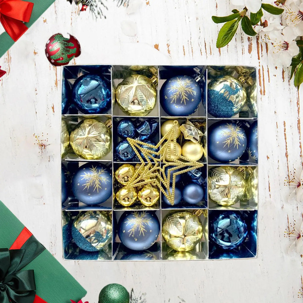 Christmas Decoration Easy to Hang Indoor Collection Celebration Party Supplies for Living Room Cabinet Home Bedroom Housewarming