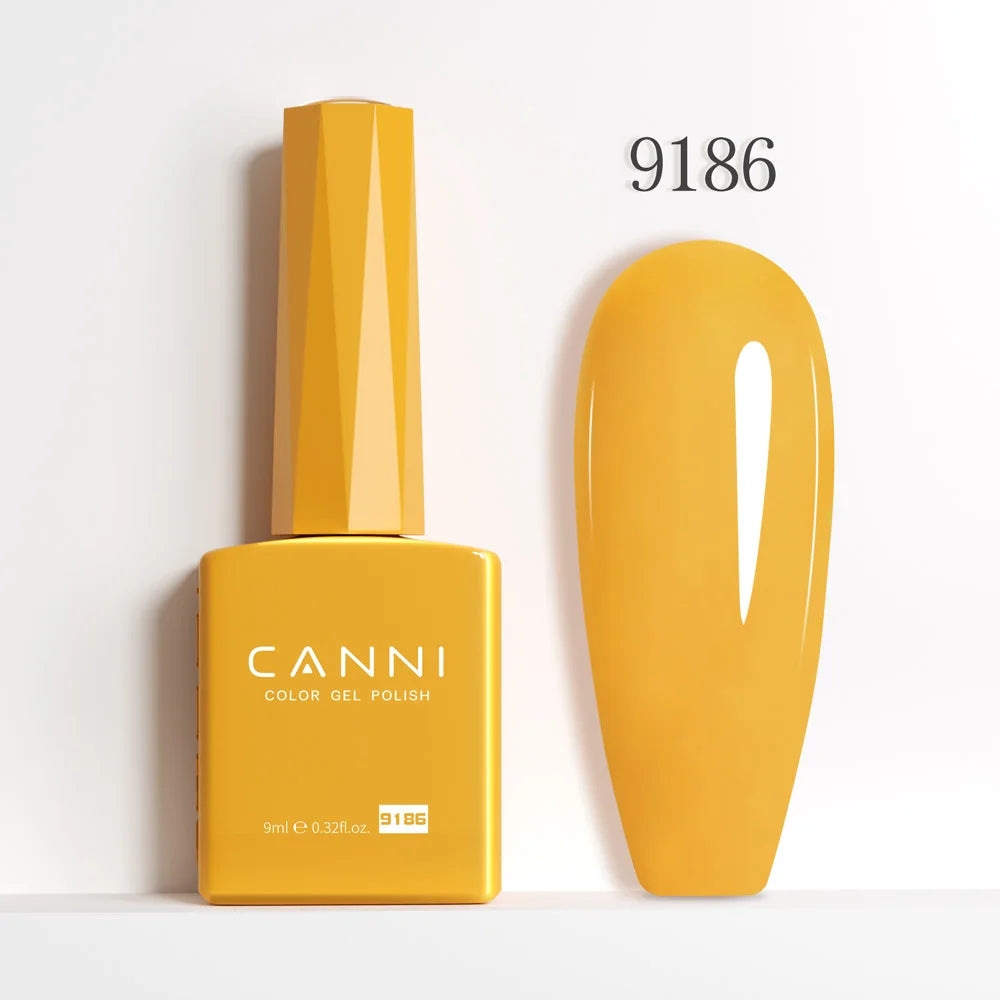 CC8 CANNI Nail Gel Polish HEMA FREE Summer Nails Beautiful Semi Permanent Soak Off UV LED Smoothy Texture Nail Art Manicure 9ml