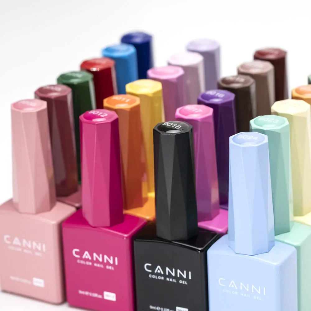 CC8 CANNI Nail Gel Polish HEMA FREE Summer Nails Beautiful Semi Permanent Soak Off UV LED Smoothy Texture Nail Art Manicure 9ml