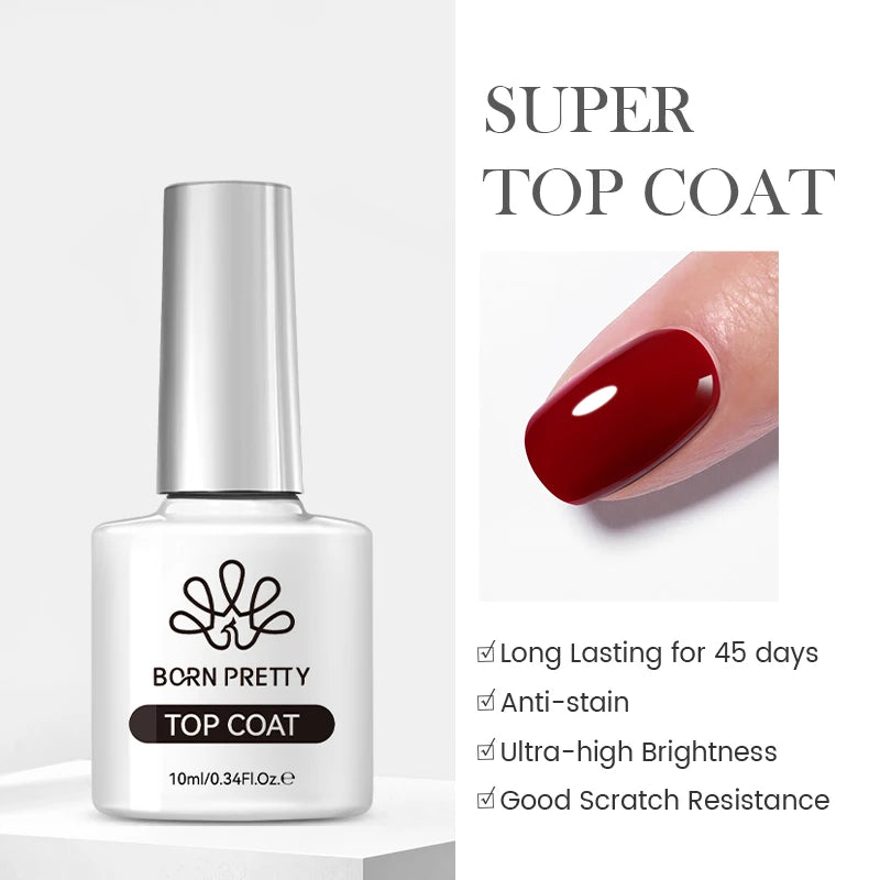 BORN PRETTY Pink Red Cat Magnetic Gel Nail Polish 10ml Jelly Amber Gorgeous Color Soak Off UV LED Semi Permanent Gel Nail Art