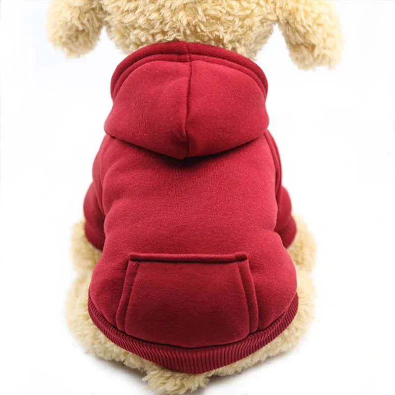 Varm Hundkappa & Hoodie för Små & Stora Hundar – Passar Chihuahua & Valpar