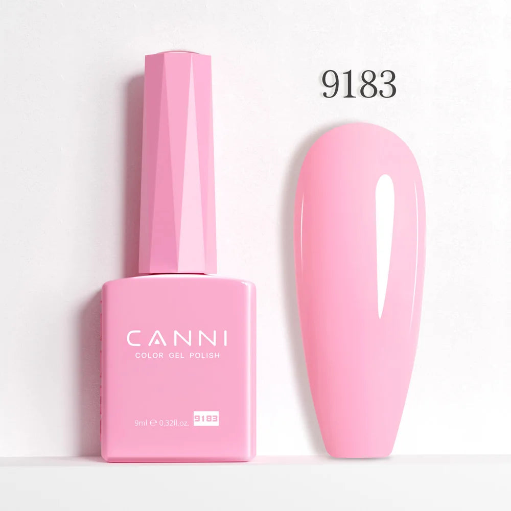 CC8 CANNI Nail Gel Polish HEMA FREE Summer Nails Beautiful Semi Permanent Soak Off UV LED Smoothy Texture Nail Art Manicure 9ml