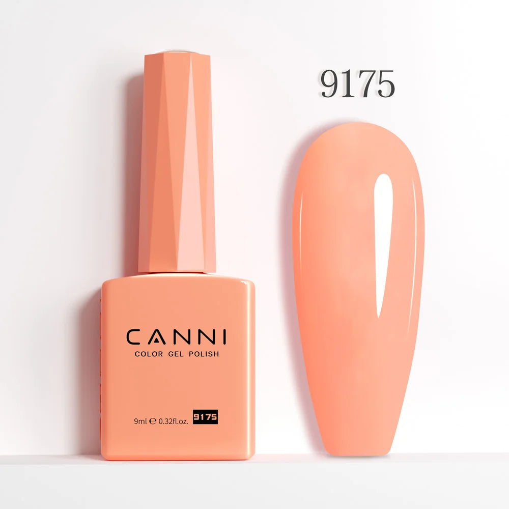 CC8 CANNI Nail Gel Polish HEMA FREE Summer Nails Beautiful Semi Permanent Soak Off UV LED Smoothy Texture Nail Art Manicure 9ml