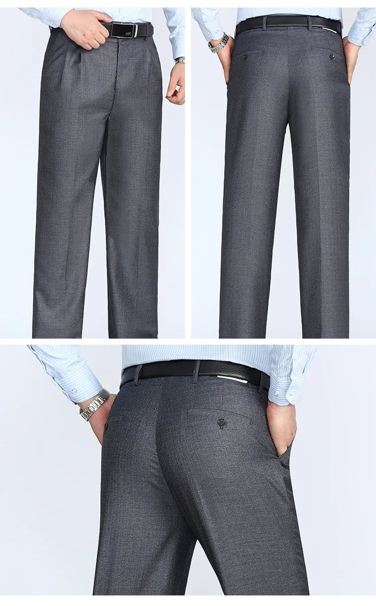 Man pants Men's clothing Pants men pantalones high waist trousers spring summer style britches streetwear casual pants office